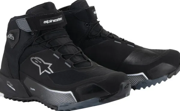 Alpinestars Cr-X Women'S Drystar Riding Shoes Black Dark Gray White 102>Heren Heren Motorschoenen