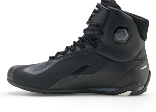 Alpinestars Faster-4 Drystar Shoes Black Cool Gray White 1471>Heren Heren Motorschoenen