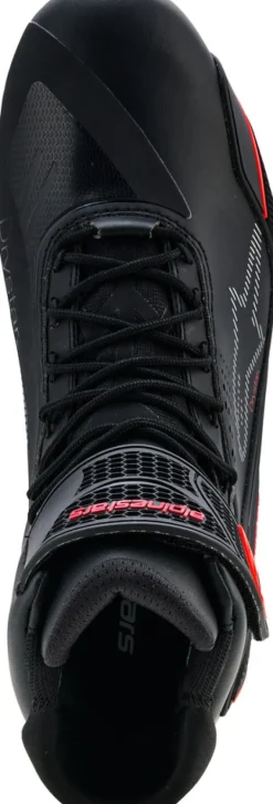 Alpinestars Faster-4 Drystar Shoes Black Rio Red Red Fluo 1557><noscript><img width=
