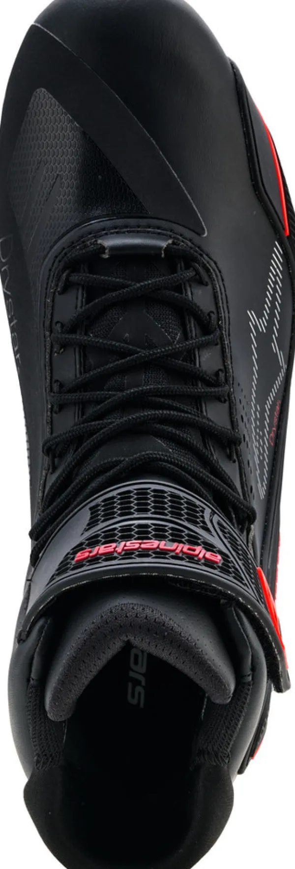 Alpinestars Faster-4 Drystar Shoes Black Rio Red Red Fluo 1557>Heren Heren Motorschoenen