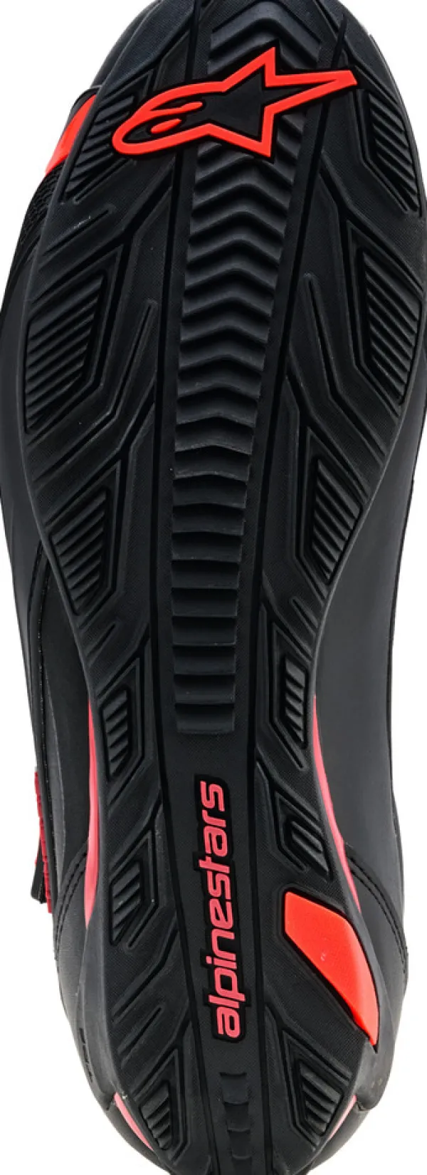 Alpinestars Faster-4 Drystar Shoes Black Rio Red Red Fluo 1557>Heren Heren Motorschoenen