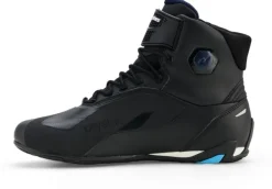 Alpinestars Faster-4 Drystar Shoes Black Night Navy Cyan 1571>Heren Heren Motorschoenen