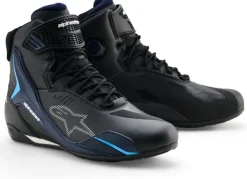 Alpinestars Faster-4 Drystar Shoes Black Night Navy Cyan 1571><noscript><img width=