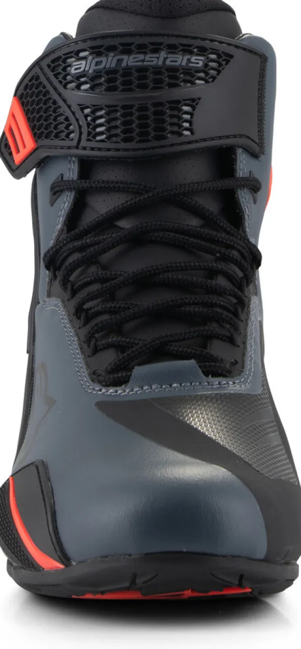 Alpinestars Faster 4 Shoes Black Gray Red Fluo 1130>Heren Heren Motorschoenen|Casual Motorschoenen