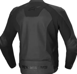 Alpinestars Faster V3 Leather Motorjas Black/Black 1100> Motorjassen