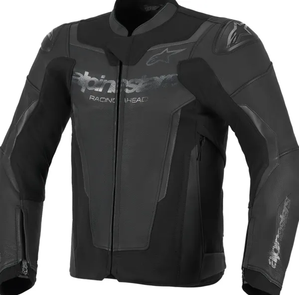 Alpinestars Gp Force V2 Leather Motorjas Black Black 1100> Motorjassen