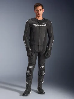 Alpinestars Gp Force V2 Leather Suit 2 Pc Racepak Black> Motorpakken