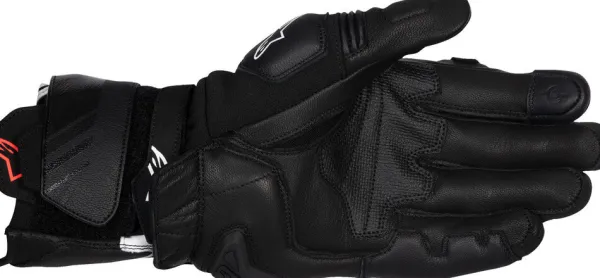 Alpinestars GP Plus R V3 Leather Gloves Black White 12> Motorhandschoenen