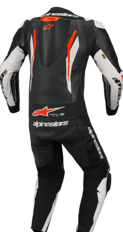 Alpinestars Gp Tech V5 1 Pc Lth Suit Racepak Black/White/Red Fluo> Motorpakken