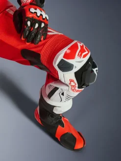Alpinestars Gp Tech V5 1 Pc Lth Suit Racepak Red Fluo/Bright Red/White><noscript><img width=