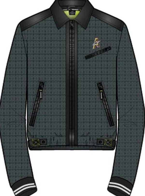 Alpinestars Ignite Air Motorjas Urban Gray Black Blue 9209> Motorjassen