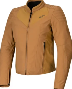 Alpinestars Isla Wr Women Motorjas Utility Brown Light Gold 8021> Motorjassen