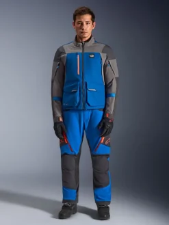 Alpinestars Maxdura Drystar®Xf Laminated Armored Shell Motorjas Royal Blue/Dark Gray> Motorjassen
