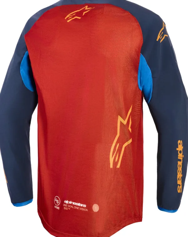 Alpinestars Maxdura Dual Jersey Rust Brown/Mood Indigo> Motor Merchandise