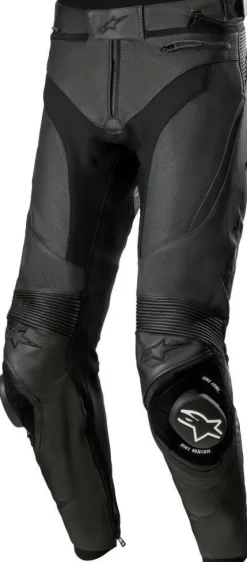 Alpinestars Missile V3 Leather Airflow Motorbroek Black Black 1100> Motorbroeken