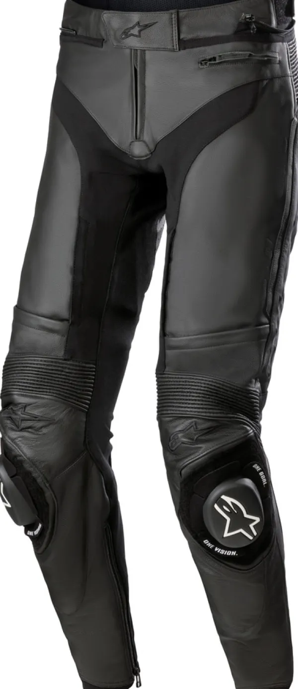 Alpinestars Missile V3 Motorbroek Leather Black/Black 1100> Motorbroeken