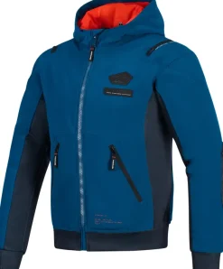 Alpinestars Moblast Waterproof Motorjas Dark Petrol/Dark Navy> Motorjassen