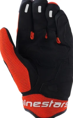 Alpinestars Mogress Airflow Gloves Black/Red/Tangerine> Motorhandschoenen