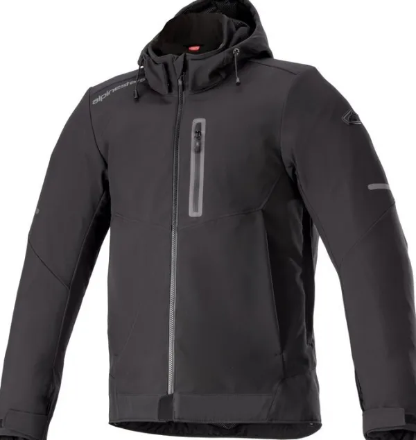 Alpinestars Neo Waterproof Motorhoodie Black Black 1100> Motorhoodies|Motorjassen