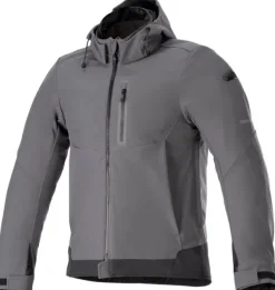 Alpinestars Neo Waterproof Motorhoodie Tar Gray Black 9610> Motorhoodies|Motorjassen