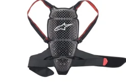 Alpinestars Nucleon KR-Cell Smoke Black Red 013> Rugprotectoren