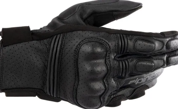 Alpinestars Phenom Leather Air Gloves Black Black 1100> Motorhandschoenen