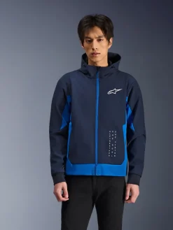 Alpinestars Radium Tech Motorhoodie Night Navy/Royal Blue><noscript><img width=