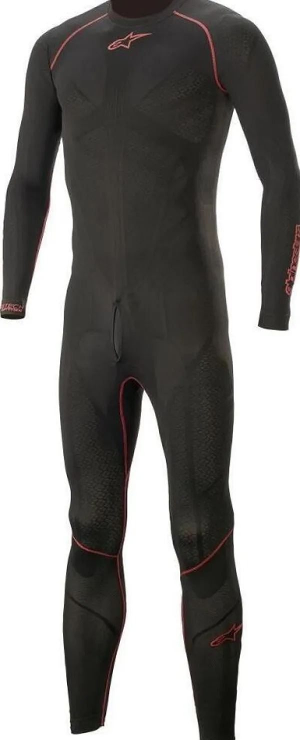 Alpinestars Ride Tech Lite Undersuit One Piese undersuit Black/Red 13> Motorpakken