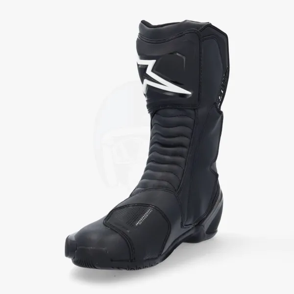 Alpinestars SMX S Black/Black 1100>Heren Heren Motorlaarzen|Race Motorlaarzen