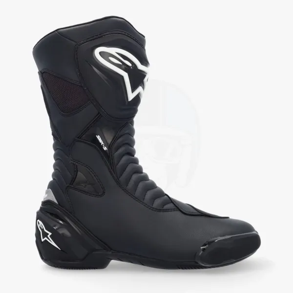 Alpinestars SMX S Black/Black 1100>Heren Heren Motorlaarzen|Race Motorlaarzen