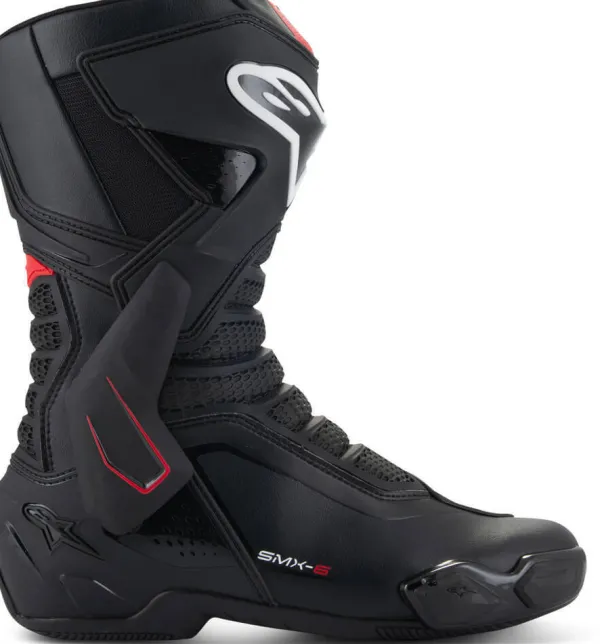 Alpinestars SMX-6 V3 Boots Black/White/Red 123>Heren Heren Motorlaarzen|Race Motorlaarzen