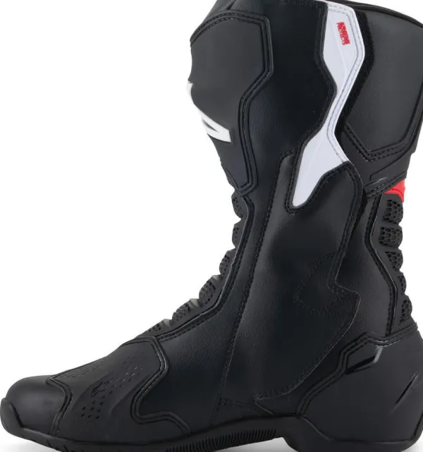 Alpinestars SMX-6 V3 Boots Black/White/Red 123>Heren Heren Motorlaarzen|Race Motorlaarzen