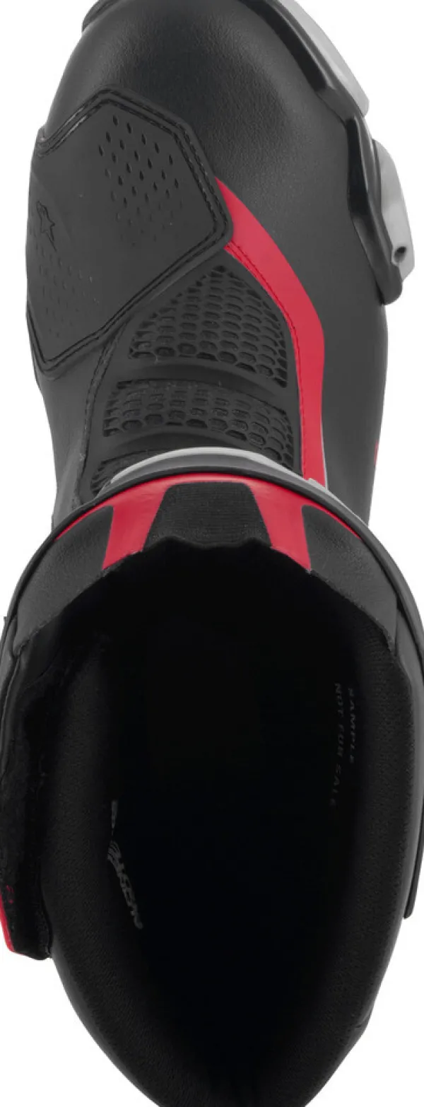 Alpinestars SMX-6 V3 Boots Black/Silver/Red 199>Heren Heren Motorlaarzen|Race Motorlaarzen