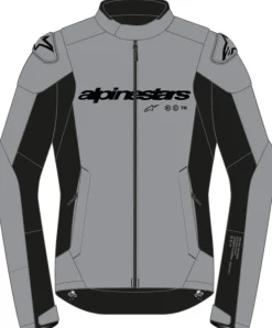 Alpinestars Smx Waterproof Motorjas Dark Gray Black 9310> Motorjassen
