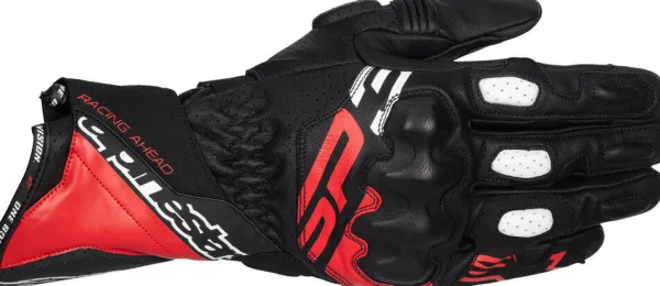 Alpinestars SP-3 Gloves Black/Bright Red/White 1342> Motorhandschoenen
