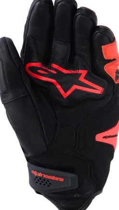 Alpinestars Sp-R Tech Gloves Black/Red Fluo> Motorhandschoenen
