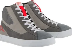 Alpinestars Stated Shoes Light Gray Red Fluo White 9251>Heren Heren Motorschoenen|Casual Motorschoenen