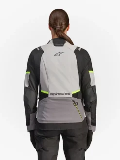 Alpinestars Stella Andes V4 Drystar Motorjas Ice Gray Dark Gray Bk Yllw Fl 9282><noscript><img width=