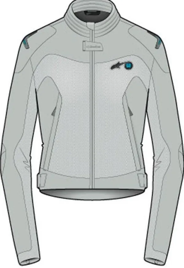 Alpinestars Stella Circal-1 Air Motorjas Metal Gray Methyl Blue 9249> Motorjassen
