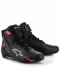 Alpinestars Stella Faster-4 Drystar Sneaker Black/Gray/Coral Fluo><noscript><img width=