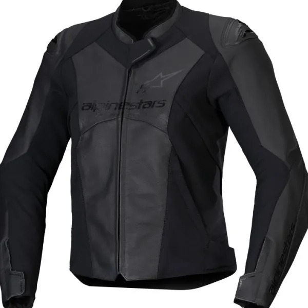 Alpinestars Stella Faster V3 Leather Motorjas Black Black 1100> Motorjassen