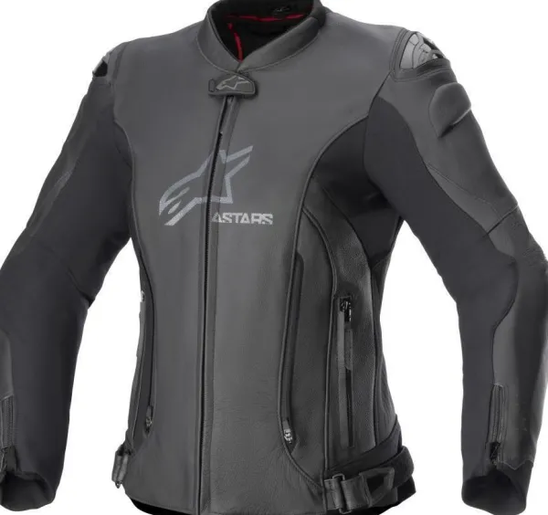 Alpinestars Stella Gp Plus V4 Leather Motorjas Black Black 1100> Motorjassen