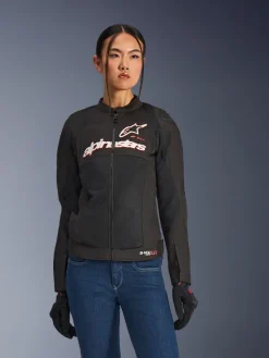 Alpinestars Stella Smx Air Motorjas Black/White/Red Fluo><noscript><img width=