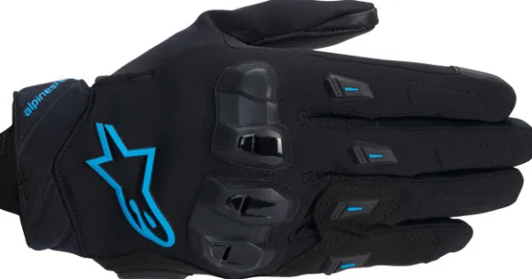 Alpinestars Stella Sp X 3 Gloves Black Blithe Blue 1497> Motorhandschoenen