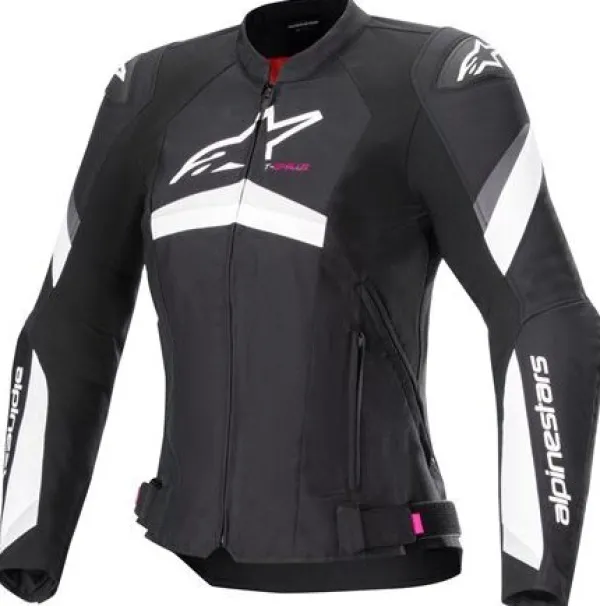 Alpinestars Stella T-GP Plus R V4 Motorjas Black White 12> Motorjassen