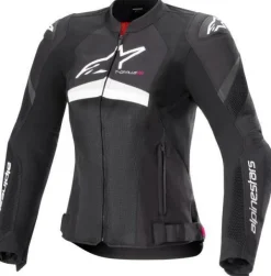 Alpinestars Stella T-Gp Plus R V4 Airflow Motorjas Black White 12> Motorjassen