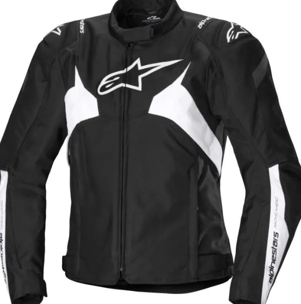 Alpinestars Stella T-Jaws V4 WP Motorjas Black/White 12> Motorjassen