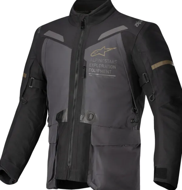 Alpinestars ST-7 2L Gore-Tex Motorjas Deep Gray/Black/Dark Khaki 9218> Motorjassen