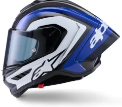 Alpinestars Supertech R10 Arius Black White Blue Glossy><noscript><img width=