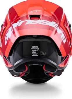 Alpinestars Supertech R10 Arius Black White Double Red Glossy><noscript><img width=